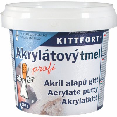 KITTFORT Akrylátový tmel Profi 500g – Zbozi.Blesk.cz