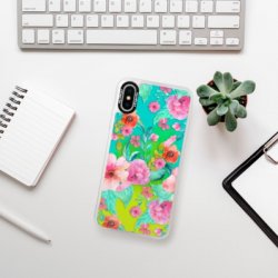 Pouzdro iSaprio iPhone X Flower Pattern 01