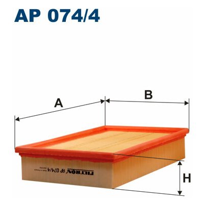 Vzduchový filtr Filtron AP074/4 | Zboží Auto