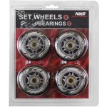 Nils PU 84 mm 82A vč. ložisek ABEC9 4 ks – Zboží Dáma