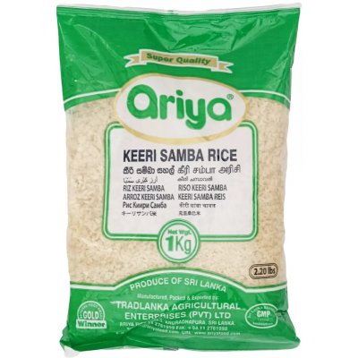 Ariya Keeri Samba Rice 1 kg – Zboží Dáma