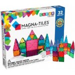 Magna-Tiles 32 Clear průhledná – Zboží Živě