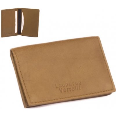 Leonardo Verrelli Pouzdro na karty kožené barevné – Zboží Živě