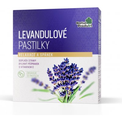 Naturprodukt Levandulové pastilky 20 ks – Hledejceny.cz