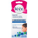 Veet voskové pásky s proužkem na obličej pro ciltivou pleť 20 ks – Zboží Dáma