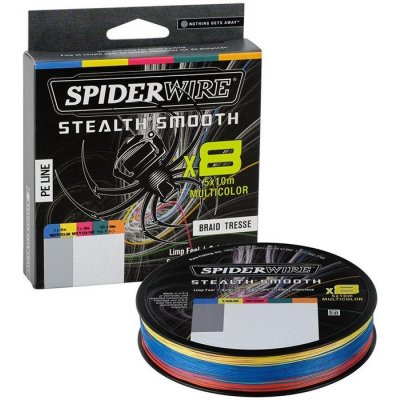 Spiderwire Pletená Šňůra Stealth Smooth 8 300 m 0,19 mm 18 kg – Zbozi.Blesk.cz