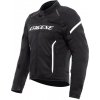 Bunda na motorku DAINESE AIR FRAME 3 TEX černo-černo-bílá