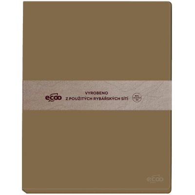 Linarts Desky A4 Ecoo, 4-kroužkové, 20 mm khaki – Hledejceny.cz