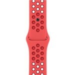 Apple Watch 45mm zářivěkarmínovo/Gym Red Nike sportovní řemínek MPHA3ZM/A – Zboží Mobilmania