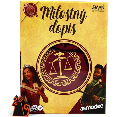 Asmodee Milostný dopis – Zboží Dáma