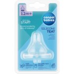 Canpol babies silikon savička třešinka široká 1 pomalá 21/720 1 ks – Zboží Dáma