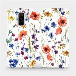 Pouzdro Mobiwear Flip Samsung Galaxy A6 Plus 2018 - MP04S Luční kvítí – Zbozi.Blesk.cz