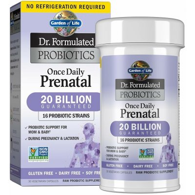 Garden of Life Dr. Formulated Probiotika prenatální období 30 kapslí – Hledejceny.cz
