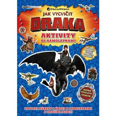 Jak vycvičit draka aktivity se samolepkami – Zboží Dáma