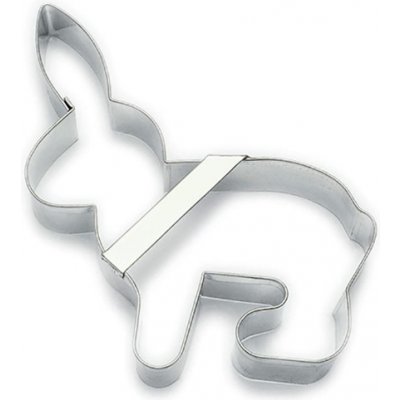 Vykrajovátko na perníčky a cukroví ZAJÍC sedící 105x125mm nerezová – Sleviste.cz