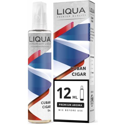 Ritchy Liqua Mix&Go Cuban Cigar 12 ml – Sleviste.cz