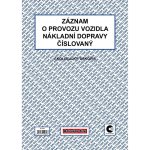 Baloušek Tisk ET212 Záznam o provozu vozidla nákladní dopravy stazka číslovaný – Hledejceny.cz