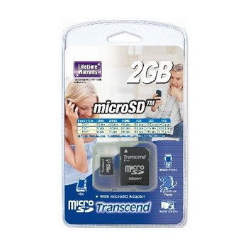 Transcend microSD 2 GB TS2GUSD