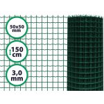 Svařované pletivo Pilonet Super – výška 150 cm, drát 3,0 mm, oko 50x50 mm – Sleviste.cz