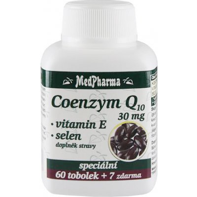 MedPharma Coenzym Q10 30 mg 37 tablet – Hledejceny.cz