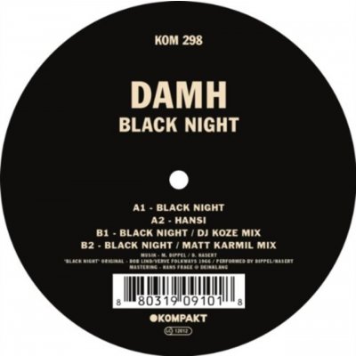 Damh - Black Night LP – Sleviste.cz