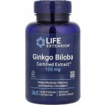 Life Extension Ginkgo Biloba Certifikovaný Extrakt 365 kapslí – Hledejceny.cz