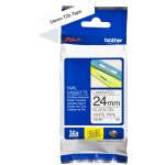 Brother TZE-251, černý tisk/bílý podklad, 8m, 24mm – Zboží Dáma
