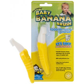 Baby Banana Brush První kartáček banán od 249 Kč - Heureka.cz