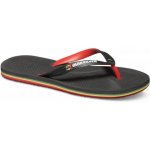Quiksilver Žabky Haleiwa Deluxe 067 xkrg black red green – Hledejceny.cz