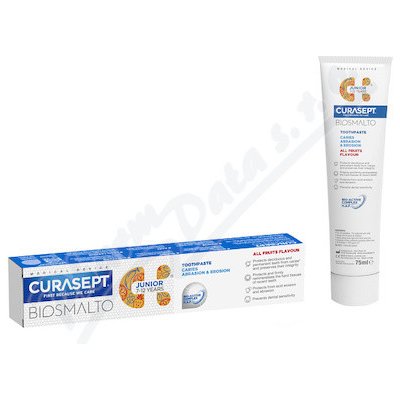 Curasept Biosmalto JUNIOR Abraze a amp Eroze ZP 75 ml – Hledejceny.cz