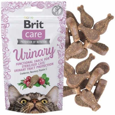 Brit Care Cat Snack Urinary pro kastrované kočky 50 g – Sleviste.cz