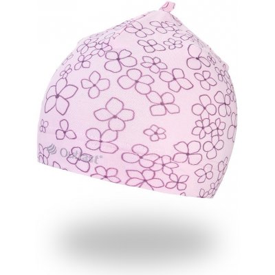 Dětská UV čepice Little Angel Outlast® tenká Kytičky růžová baby – Hledejceny.cz