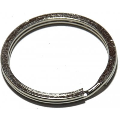 Kroužek na klíče plochý, 28x3,5mm, Ni, 100ks – Sleviste.cz