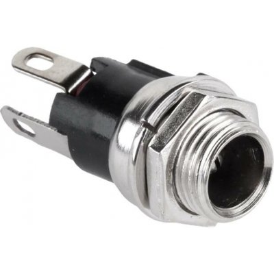 CABLETECH DC konektor zásuvka, 2,5/5,5 panel GNI0115-2 | Zboží Auto