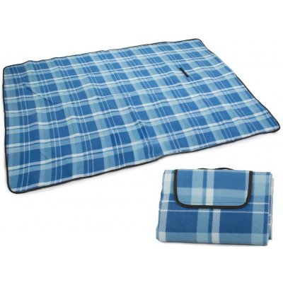 WERK Pikniková deka se spodní nepromokavou vrstvou 150x200cm modrá T-028-MO – Zboží Dáma