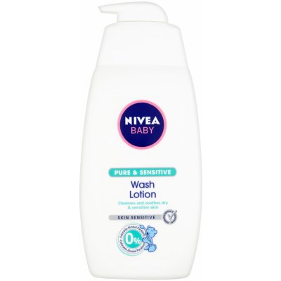 Nivea Baby Pure & Sensitive mycí gel 500 ml