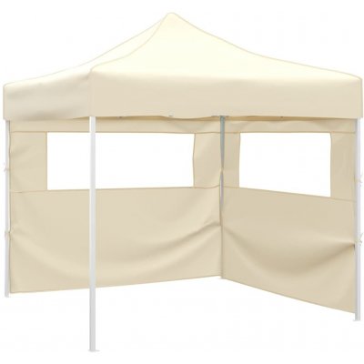 OMAXI 706489 Skládací stan se 2 stěnami 291x291x315 cm krémový – Zboží Dáma