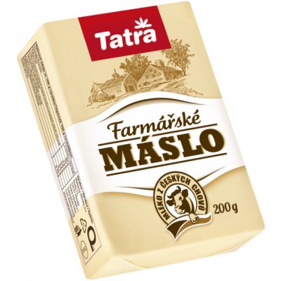 Tatra Farmářské Máslo 200 g – Zboží Dáma