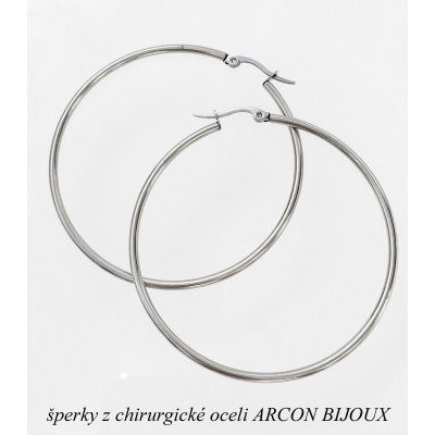 Arconbijoux náušnice z chirurgické oceli kruhy CHOU/27M