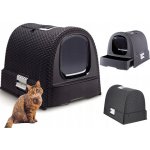 Curver WC kryté Rattan 39 x 39 x 51 cm – HobbyKompas.cz