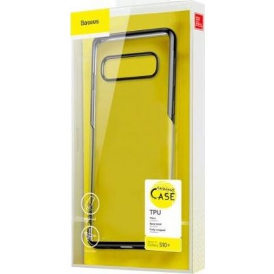 Pouzdro Baseus Samsung S10 Plus case Simple černé – Zboží Mobilmania