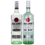 Bacardi Carta Blanca 37,5% 1 l (holá láhev) – Zboží Dáma