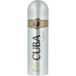 Cuba Gold deospray bez obsahu hliníku 200 ml pro muže