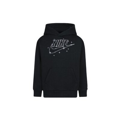 Nike b nsw shine flc po hoodie 86L402-023 černá – Zboží Dáma
