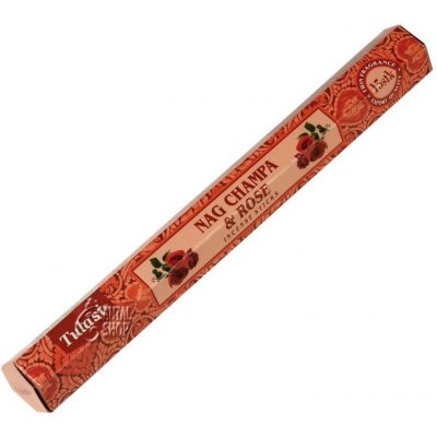 Tulasi indické vonné tyčinky Nagchampa ROSE 20 ks – Hledejceny.cz