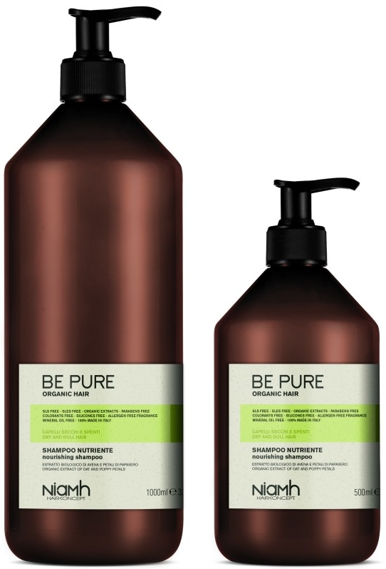 Niamh Be Pure Nutrishing šampon pro suché a oslabené vlasy 500 ml