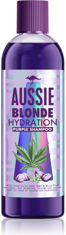 Aussie SOS Purple fialový šampon pro blond vlasy 290 ml