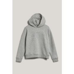 Gant Tonal As Hoodie Light Grey Melange