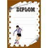 Diplom Fotbal diplom A4 č.31