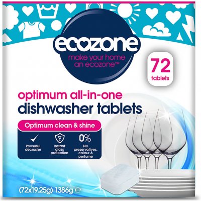 Ecozone Tablety do myčky Optimum All in One 72 ks – Hledejceny.cz